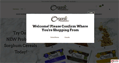 Desktop Screenshot of organictraditions.com